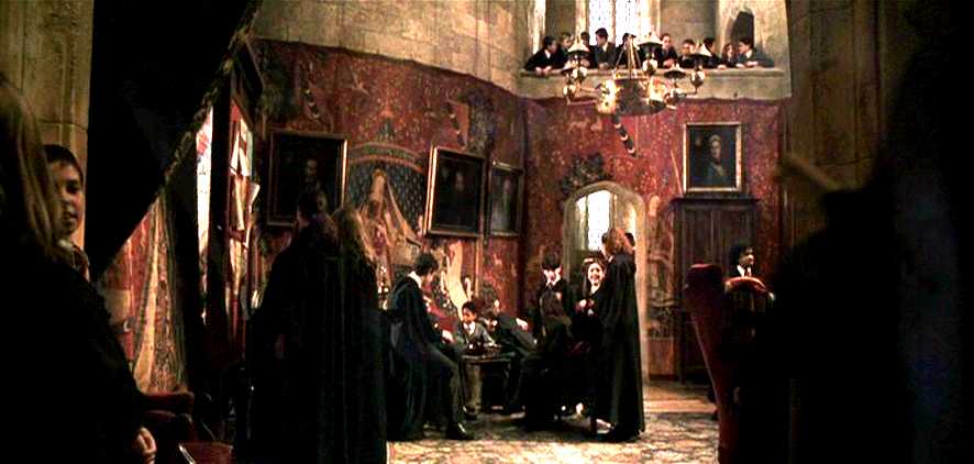 The Gryffindor common room always said 